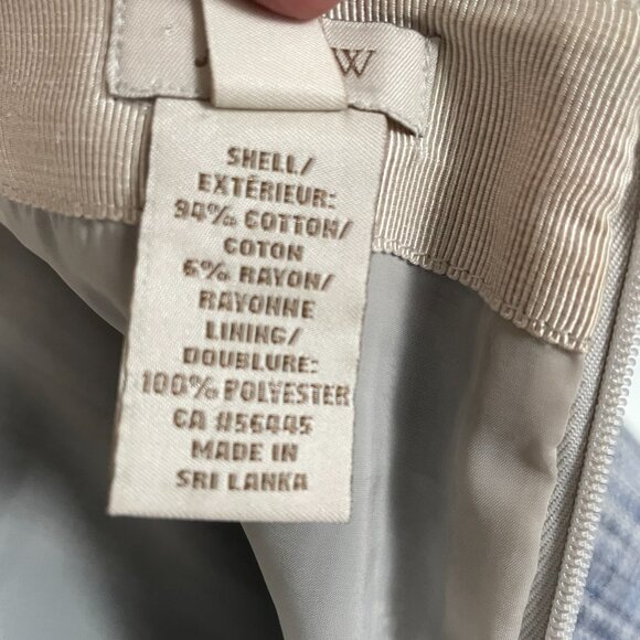 J. Crew No.2 Pencil Skirt in Blue Tweed (size 4) - Picture 6 of 7